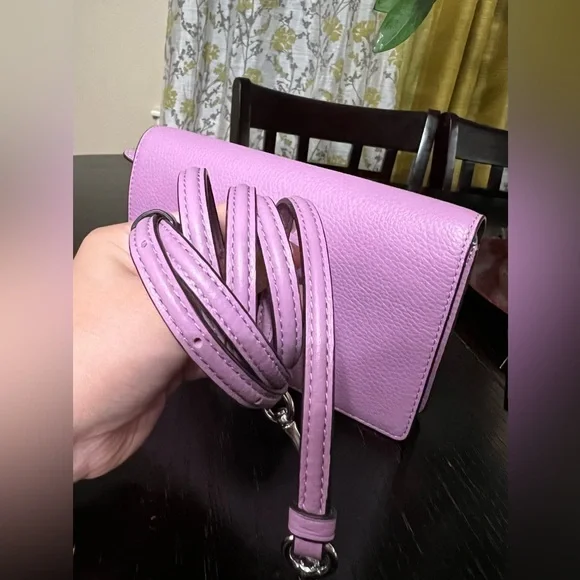 ❌SOLD❌New Coach Anna Foldover Clutch Crossbody Bag - Picture 6 of 9